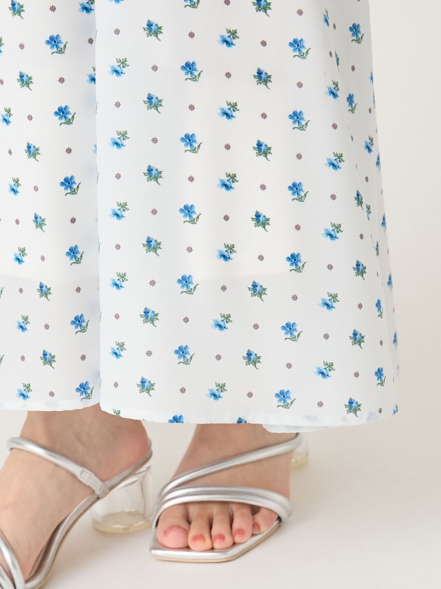 FRAY I.D「【FRAY I.D MADE WITH LIBERTY FABRIC】パフスリーブワンピース」|ワンピース|