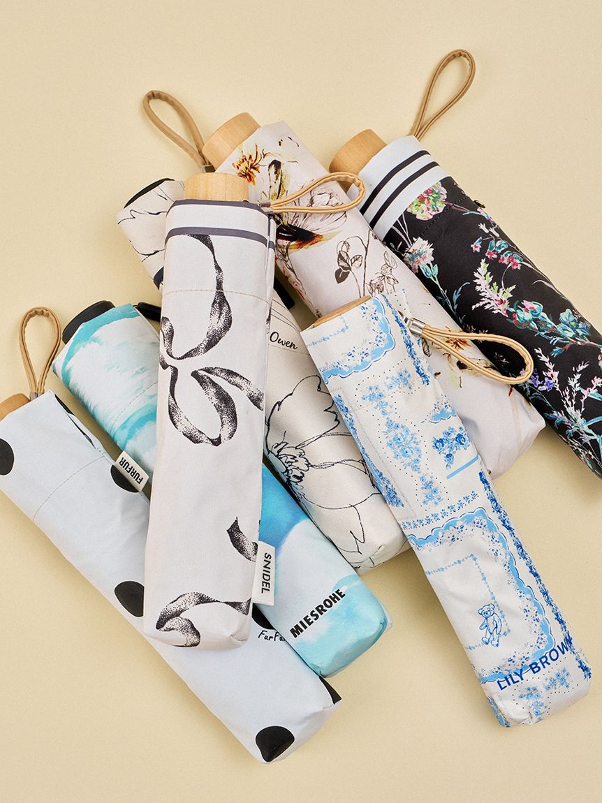 FRAY I.D「【FRAY I.D&times;PROTECT U】晴雨兼用折り畳み日傘」|傘|