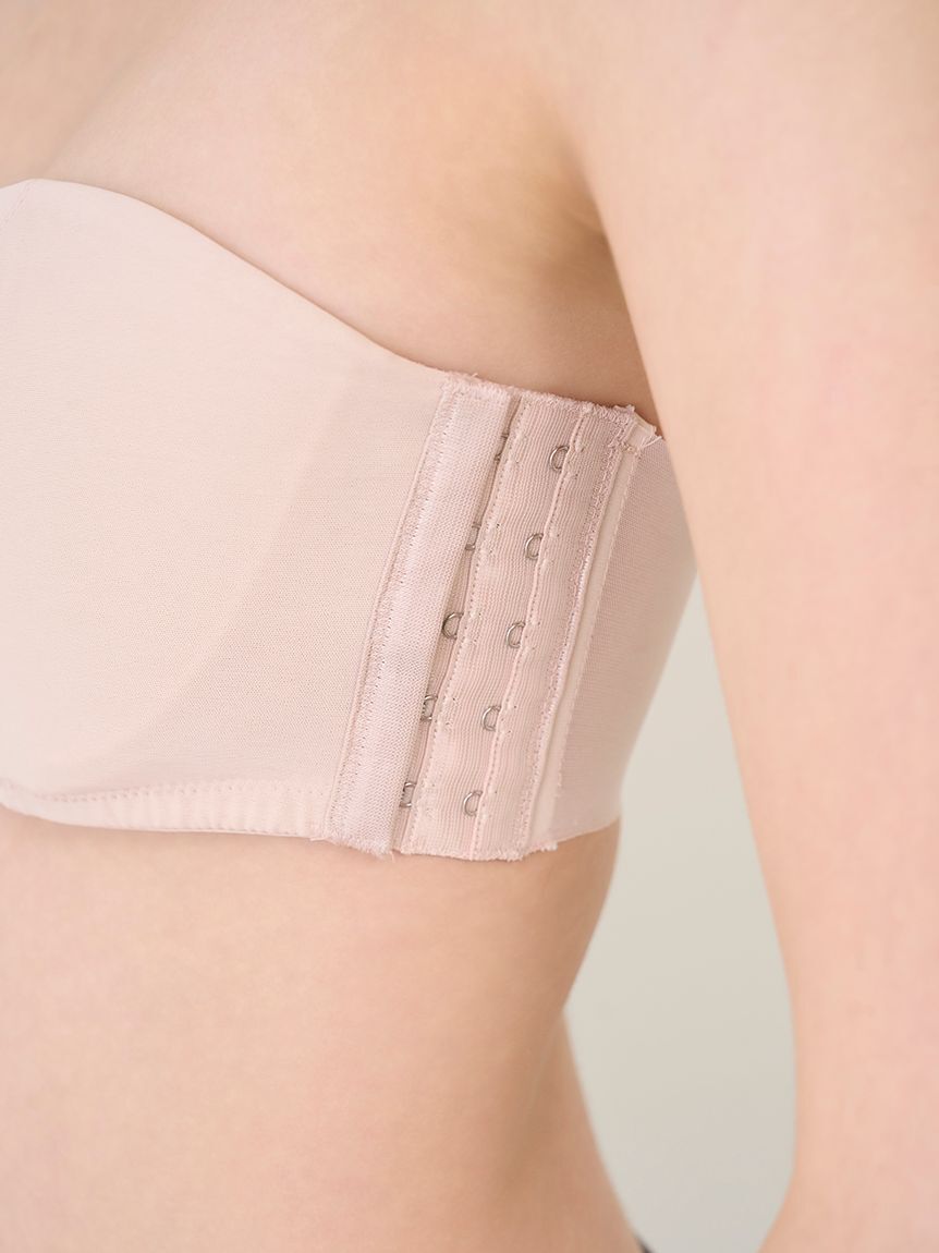 LILY BROWN Lingerie「【LILY BROWN Lingerie】シアーファンデ　ストラップレスブラ」|インナー|