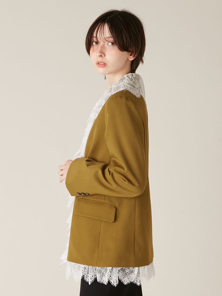LILY BROWN「2wayヴィンテージライクレースジャケット」|その他|
