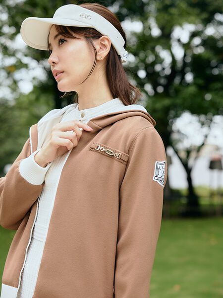 CELFORD「【CELFORD GOLF】　ニット２ＷＡＹフードアウター」|その他|