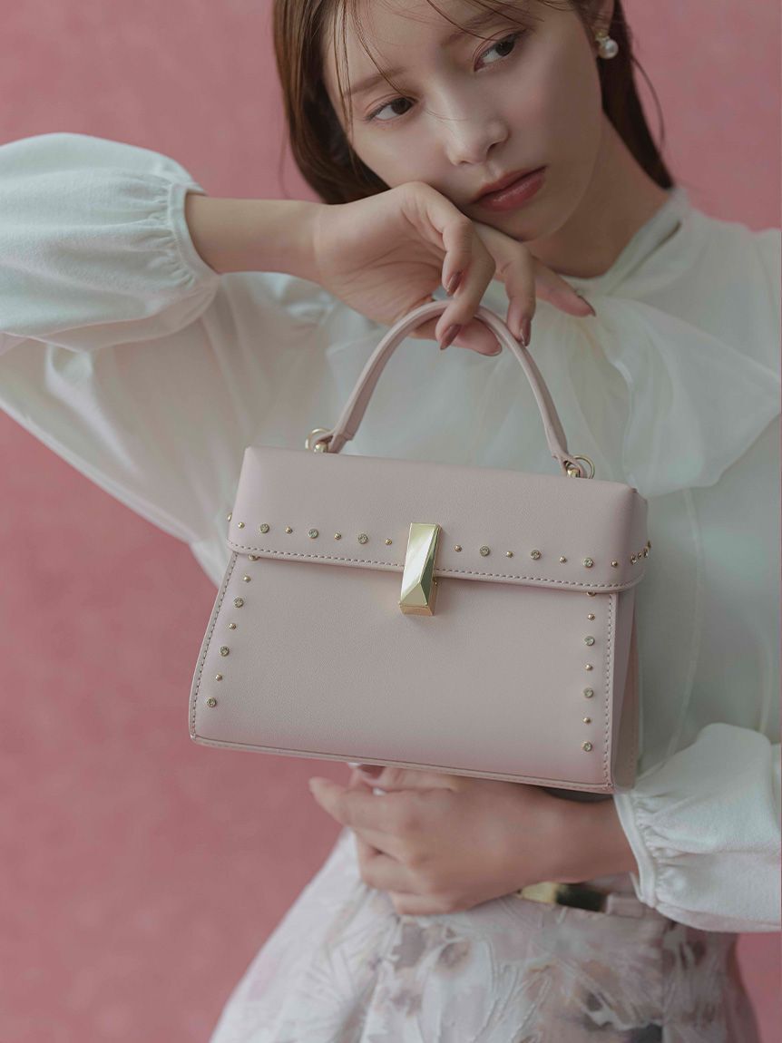 CELFORD「【リュタン】ビジュースタッズポシェット（Ｍ）」|ショルダー・メッセンジャー|LPNK