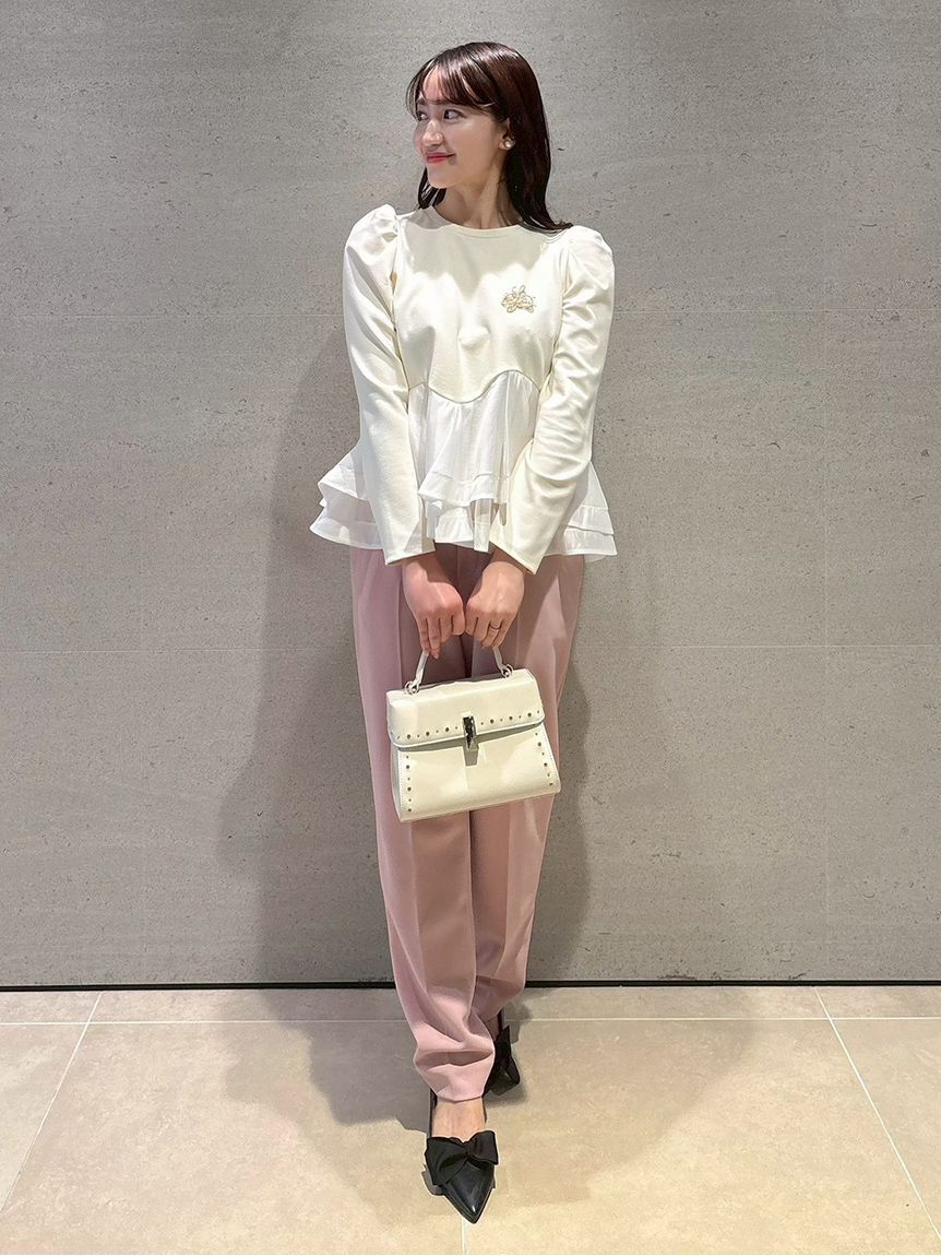 CELFORD「ペプラムドッキングカットトップス」|Tシャツ・カットソー|