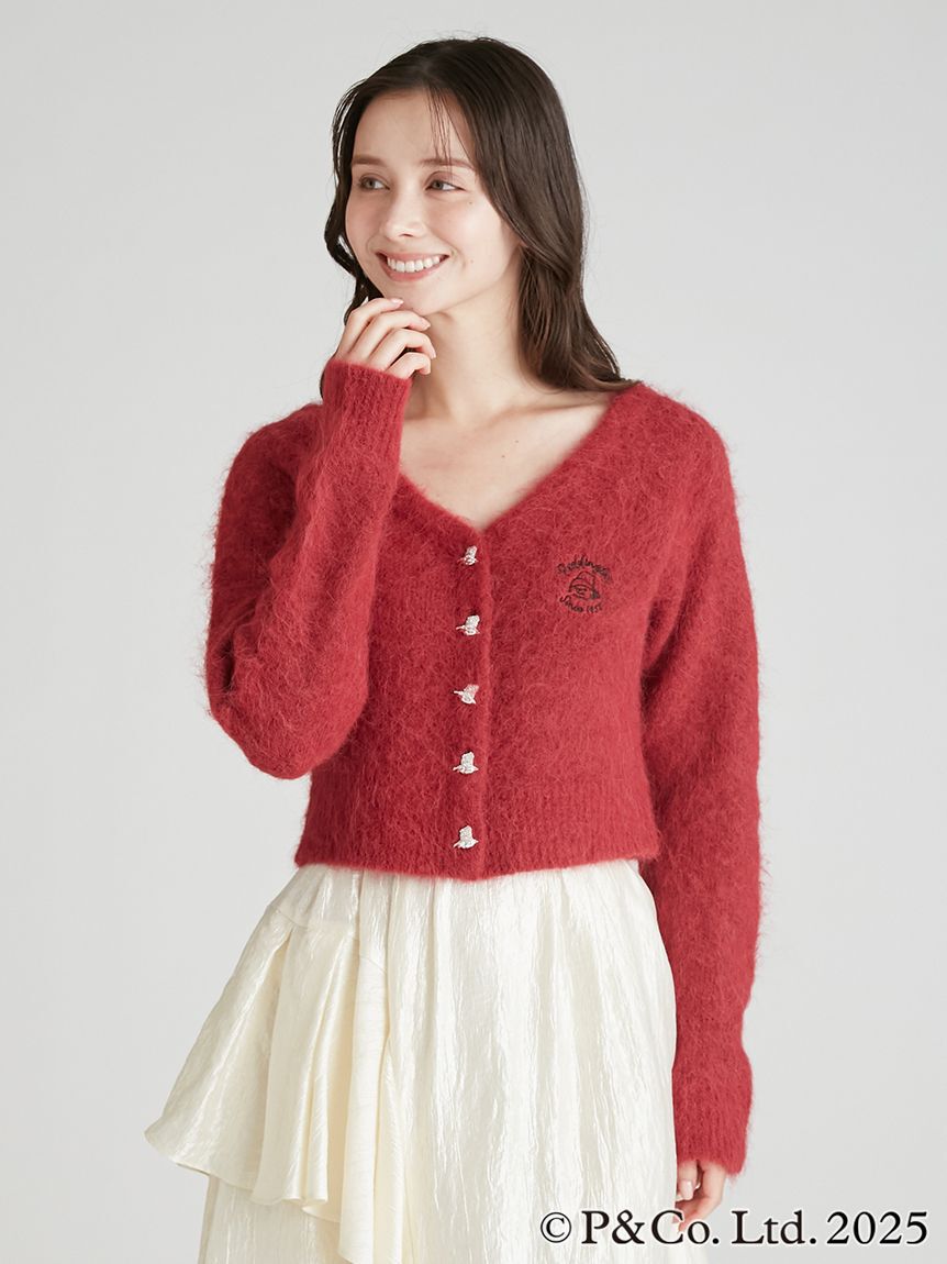 CELFORD「【パディントン(TM)&times;CELFORD】ビジューボタンカーディガン」|カーディガン|