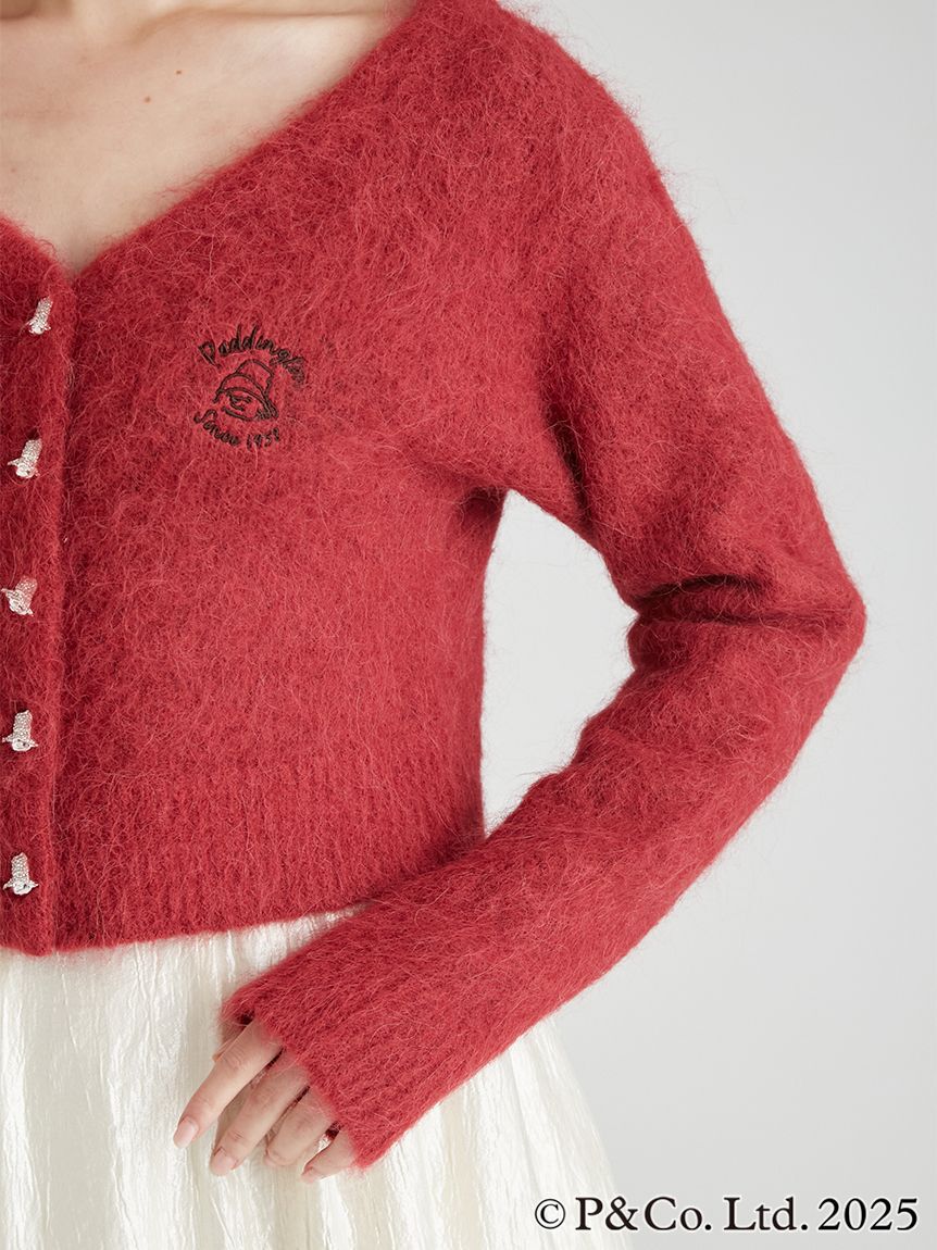 CELFORD「【パディントン(TM)&times;CELFORD】ビジューボタンカーディガン」|カーディガン|