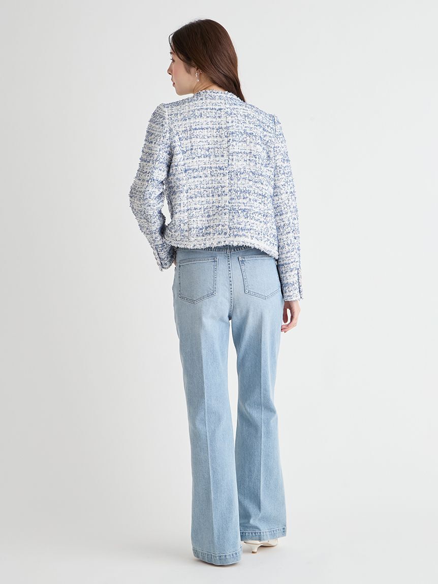 CELFORD「ハイウエストフレアデニムパンツ」|デニム|