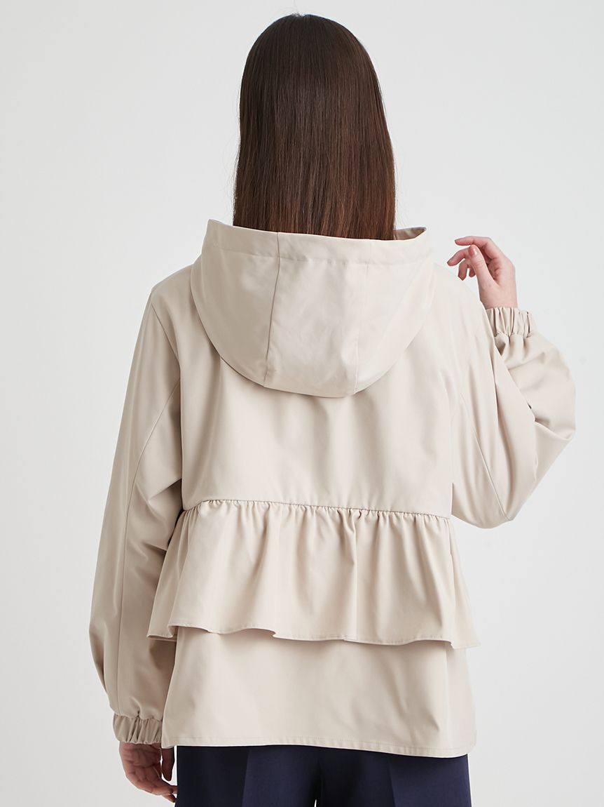 CELFORD「【UVカット】ティアードフリル撥水ブルゾン」|ブルゾン・スタジャン|