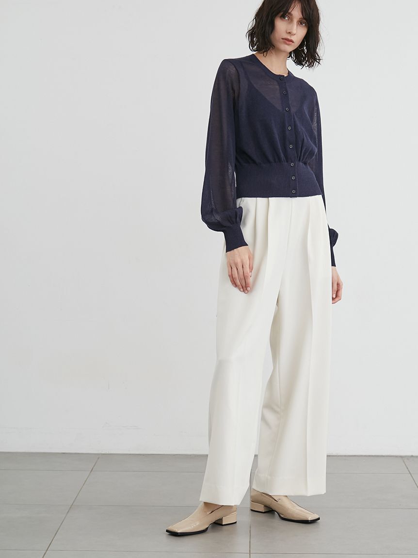 styling/「シアーニットカーディガン」|カーディガン|