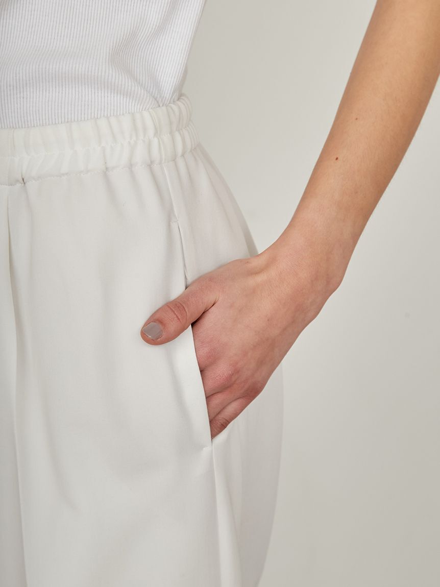 styling/「ドローストリングバレルパンツ」|チノ|