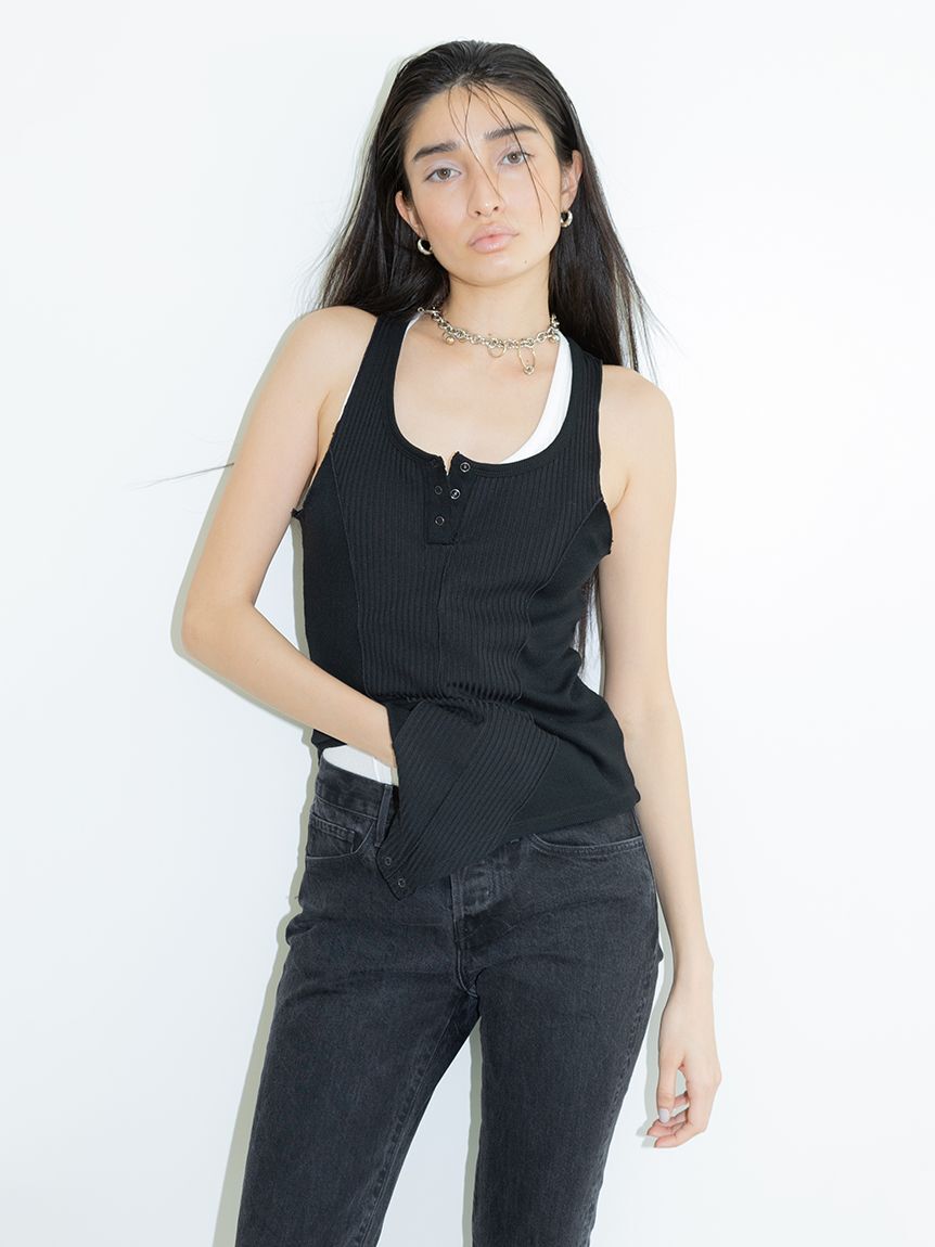 styling/「【セットアイテム対応】メローカットボディスーツ」|Tシャツ・カットソー|