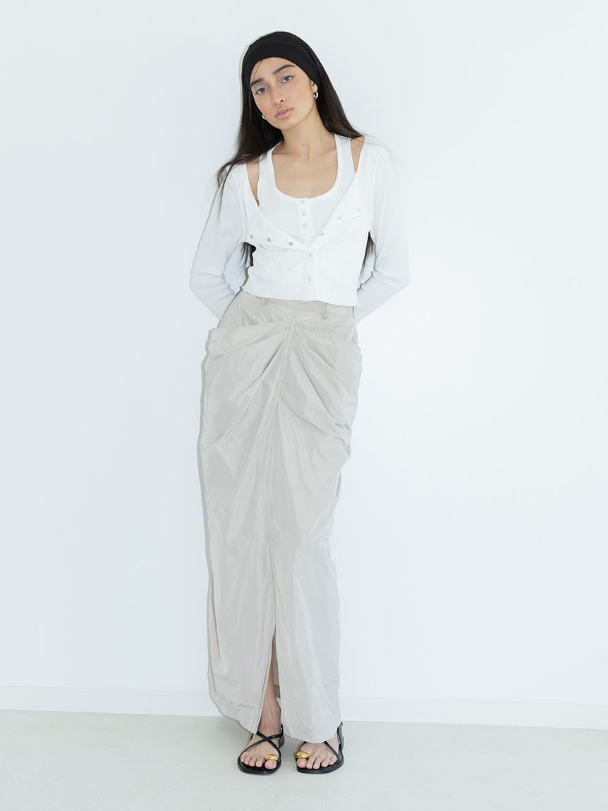 styling/「【セットアイテム対応】メローカットボディスーツ」|Tシャツ・カットソー|