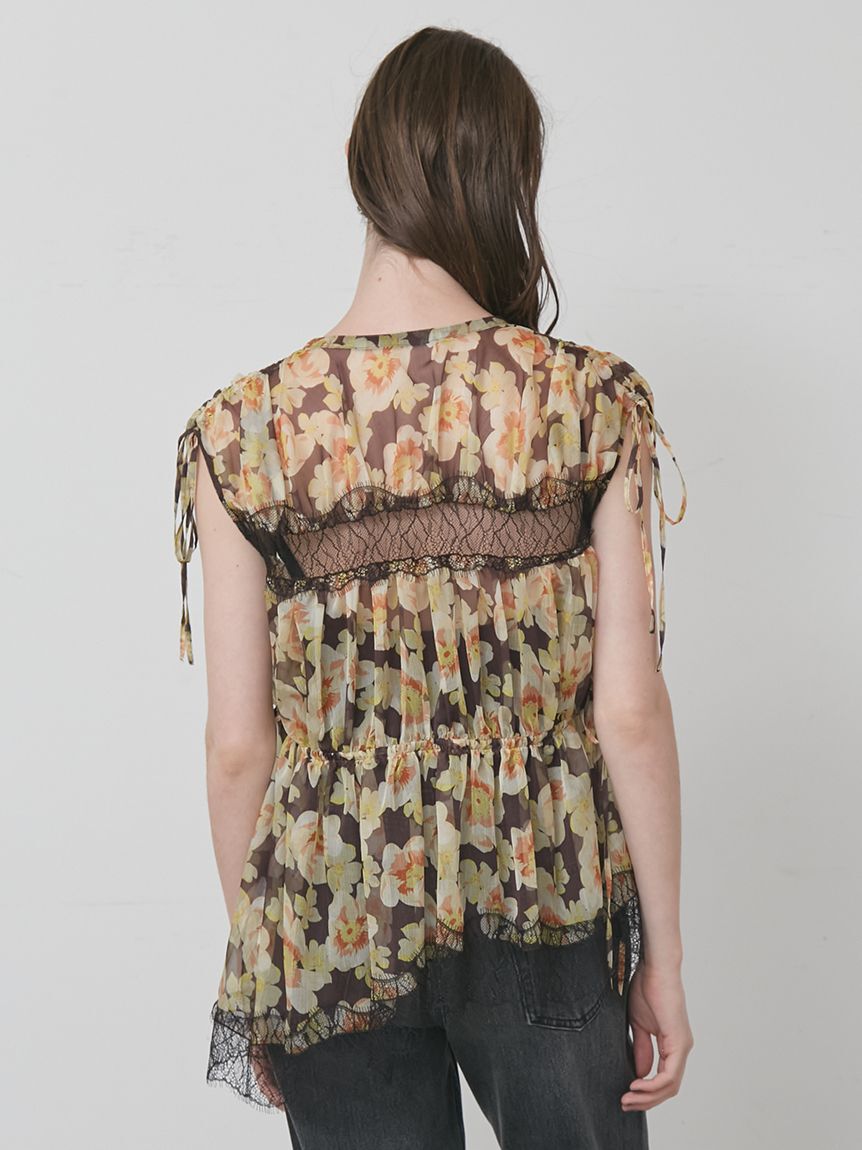 styling/「シフォンギャザーブラウス」|シャツ・ブラウス|