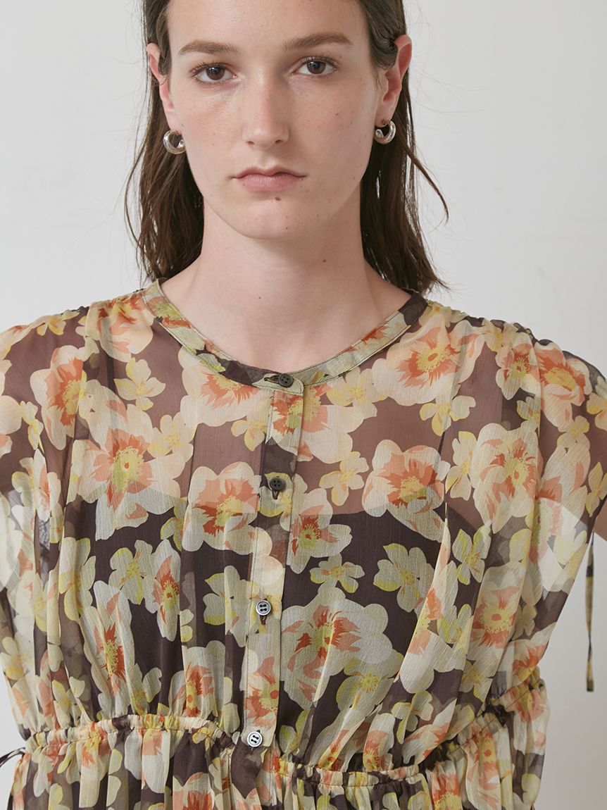 styling/「シフォンギャザーブラウス」|シャツ・ブラウス|