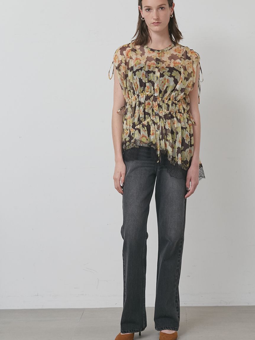 styling/「シフォンギャザーブラウス」|シャツ・ブラウス|