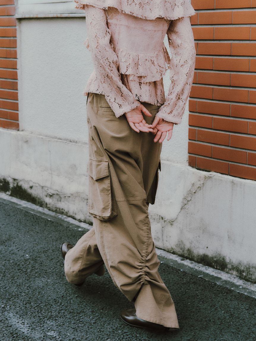 styling/「ラッフルレースブラウス」|シャツ・ブラウス|