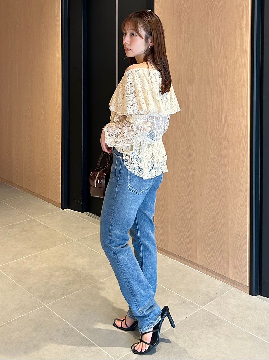 styling/「ラッフルレースブラウス」|シャツ・ブラウス|