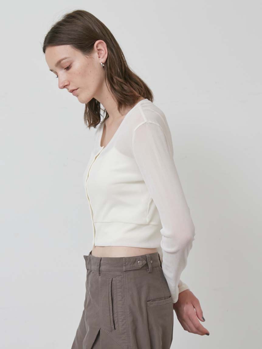 styling/「フロッキーチュールカーディガン」|カーディガン|