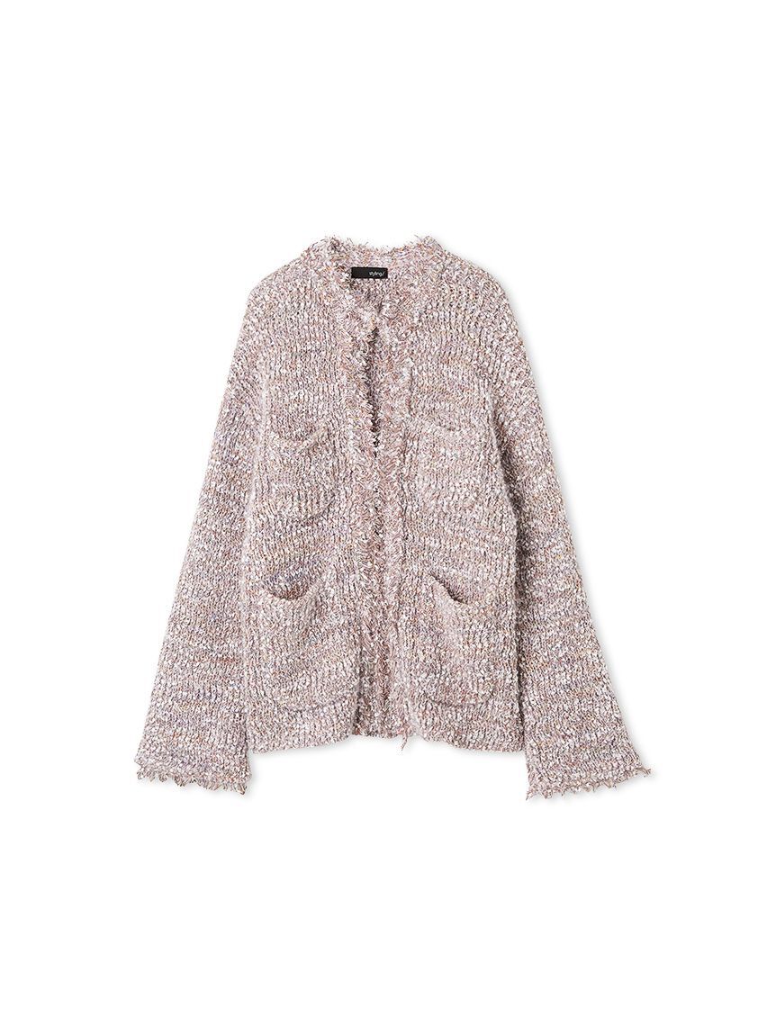 styling/「ミックスツイードカーディガン」|カーディガン|PNK