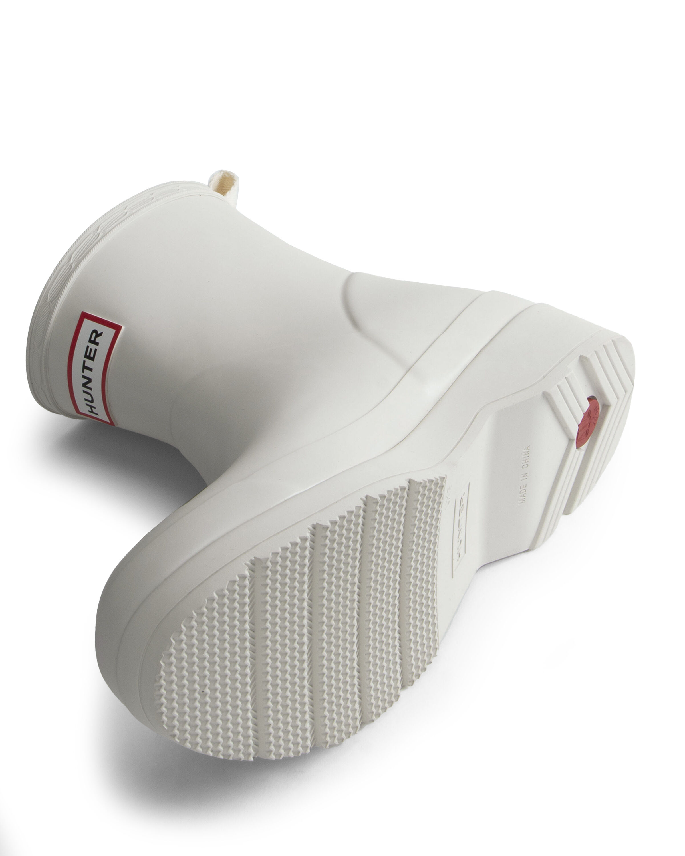 HUNTER「ユニセックス プレイ ショート ハンター ドットプリント バックストラップ ブーツ」|レインシューズ|