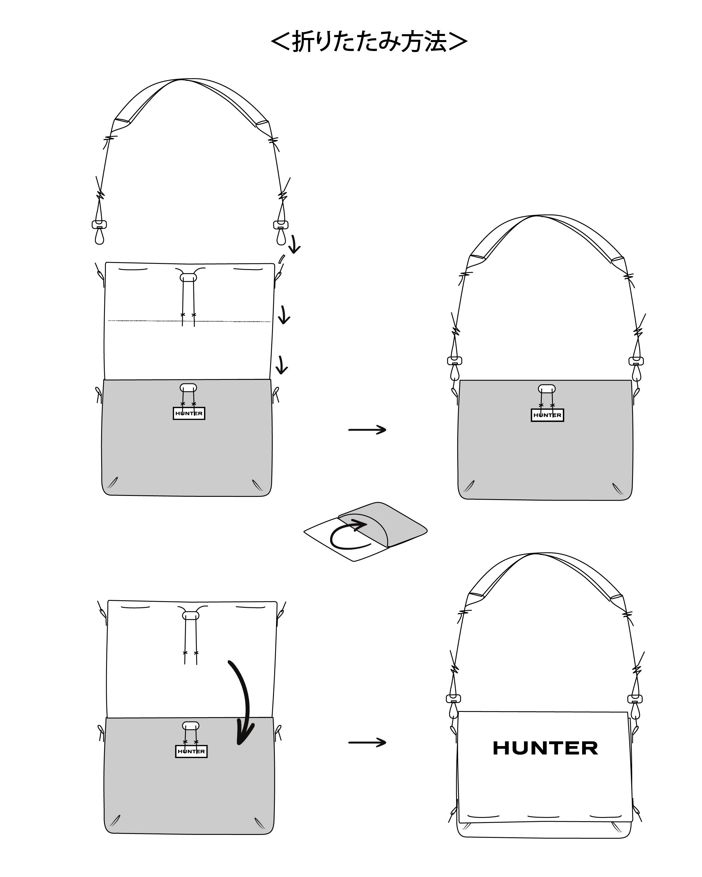 HUNTER「トラベル マルチファンクション サコッシュ」|ショルダー・メッセンジャー|