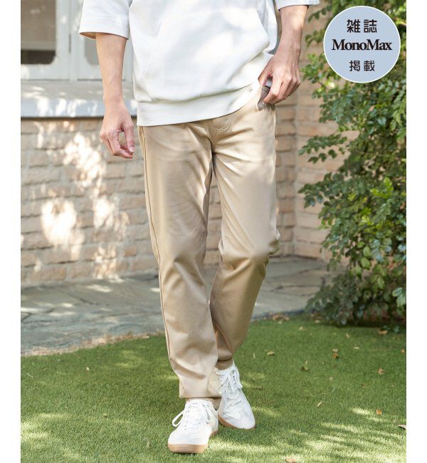 ikka「【雑誌MonoMax4月号掲載】GOKU楽パンツ EASY STRETCH 5ポケット「小泉孝太郎さん着用モデル」」|その他|