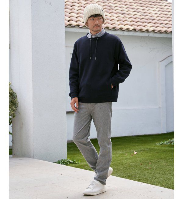 ikka「【雑誌MonoMax4月号掲載】GOKU楽パンツ EASY STRETCH 5ポケット「小泉孝太郎さん着用モデル」」|その他|