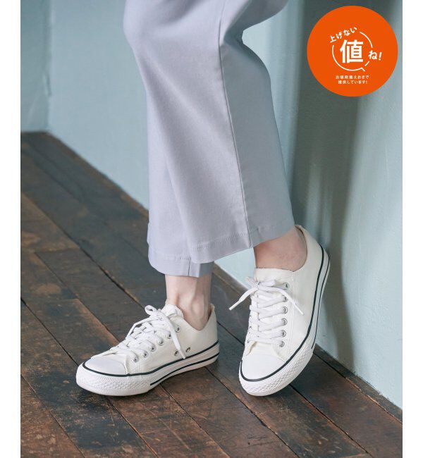 ikka「ハッスイキャンバススニーカー」|スニーカー|