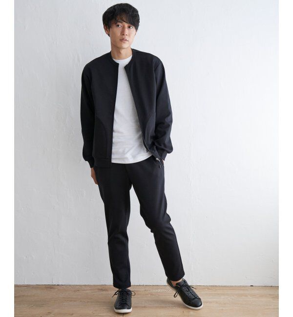 ikka「テックストレッチジップカーディガン」|カーディガン|