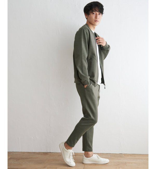 ikka「テックストレッチジップカーディガン」|カーディガン|