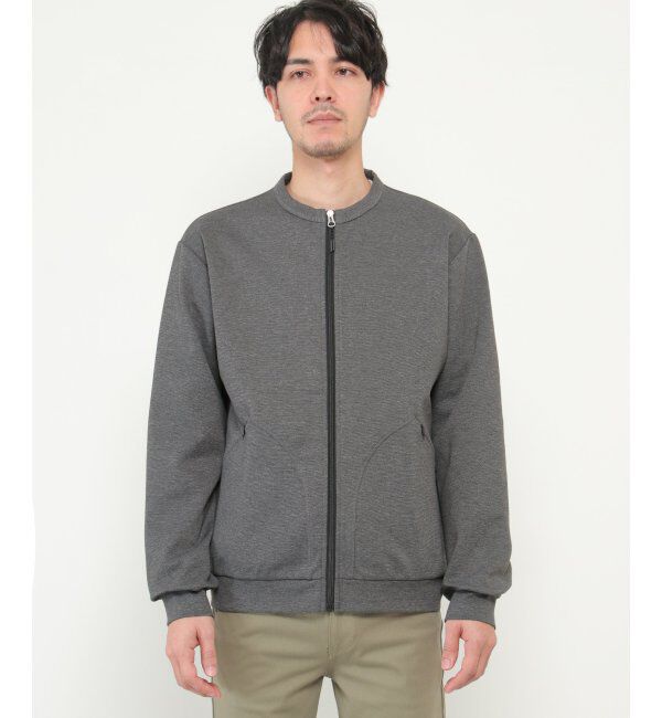 ikka「テックストレッチジップカーディガン」|カーディガン|