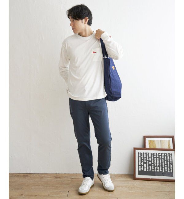 ikka「URBAN NATURE LIF ロゴワッペンポケロンT」|Tシャツ・カットソー|