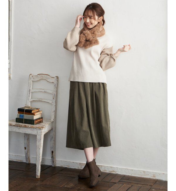 ikka「スエードライクタックスカーチョ」|その他|