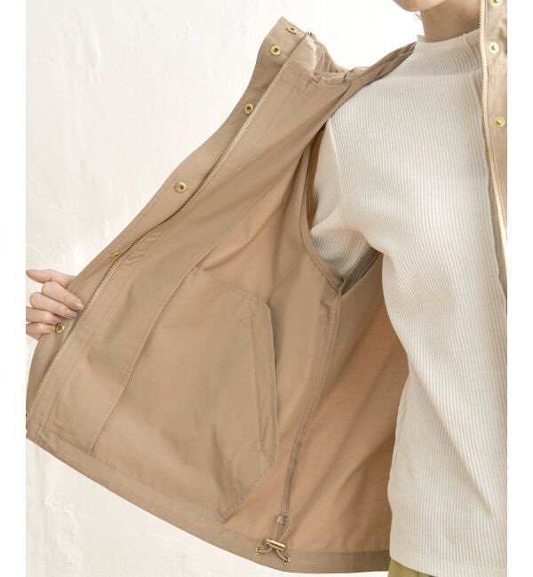 ikka「撥水マウンテンパーカー」|ブルゾン・スタジャン|