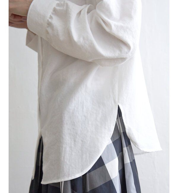 ikka「襟フリル2WAYブラウス」|シャツ・ブラウス|