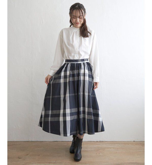 ikka「襟フリル2WAYブラウス」|シャツ・ブラウス|