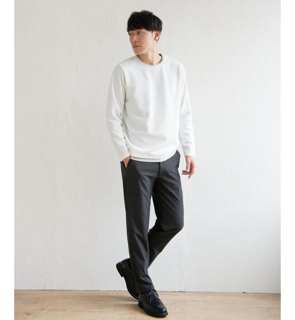 ikka「パイナップルレイヤードロンＴ」|Tシャツ・カットソー|