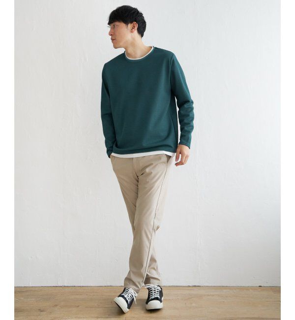 ikka「パイナップルレイヤードロンＴ」|Tシャツ・カットソー|