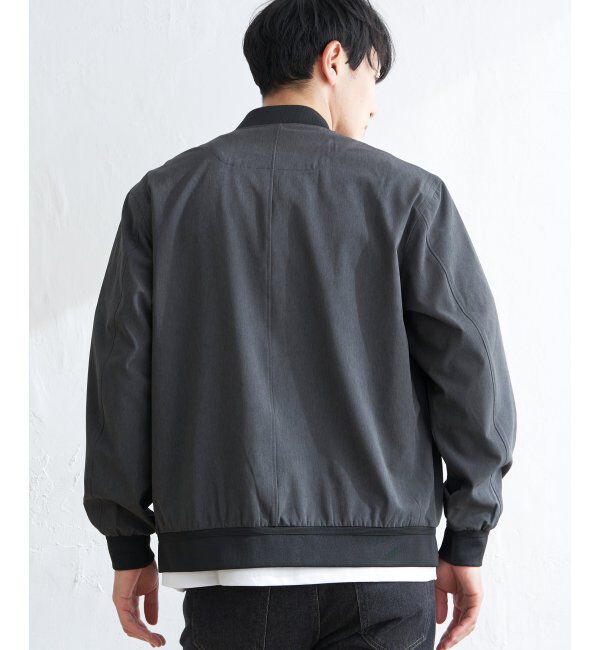 ikka「【撥水】Teflonストレッチブルゾン」|ブルゾン・スタジャン|