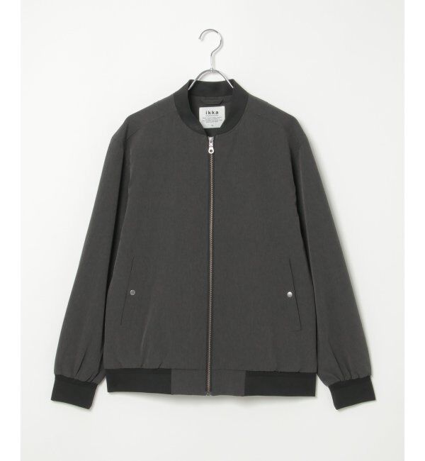 ikka「【撥水】Teflonストレッチブルゾン」|ブルゾン・スタジャン|