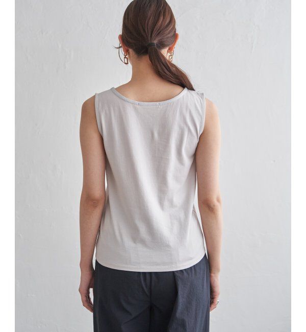 ikka「コットンUSAアビガイルタンクトップ」|タンクトップ|