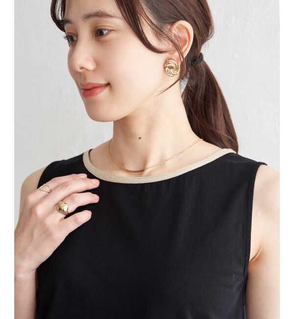 ikka「コットンUSAアビガイルタンクトップ」|タンクトップ|