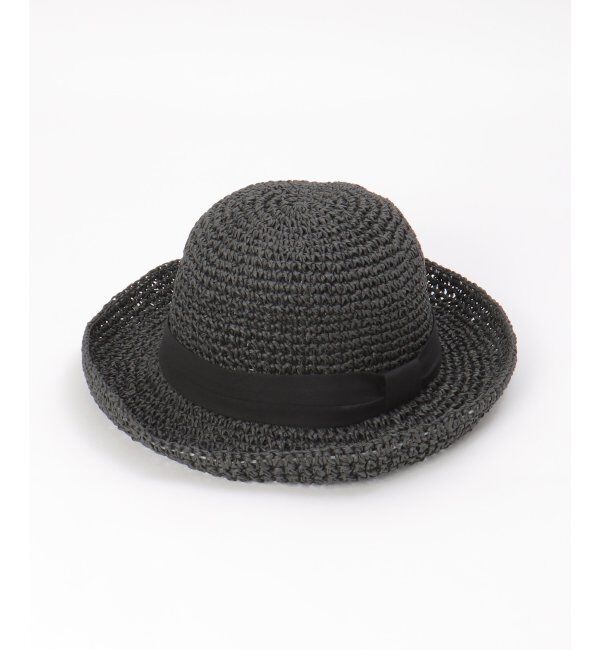 ikka「雑材こま編みハット」|その他|
