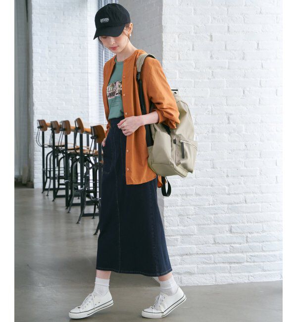 ikka「撥水ナイロン8ポケットリュック」|その他|