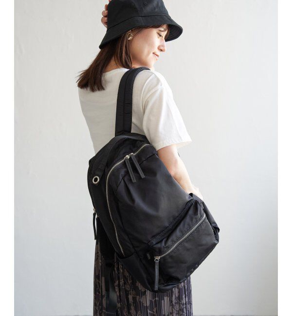 ikka「撥水ナイロン8ポケットリュック」|その他|