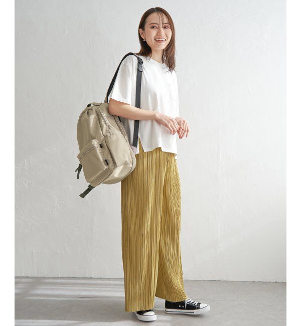 ikka「撥水ナイロン8ポケットリュック」|その他|