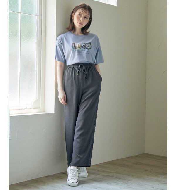 ikka「イージーワイドパンツ」|その他|