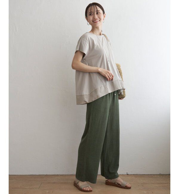 ikka「イージーワイドパンツ」|その他|