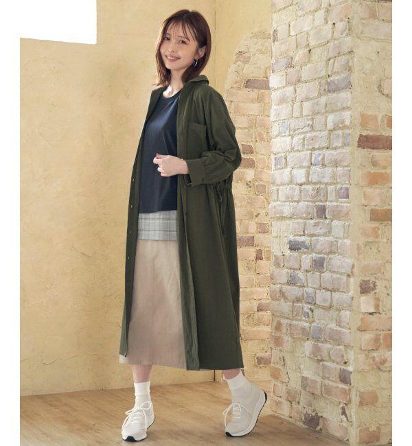 ikka「ストレッチIラインスカート」|スカート|