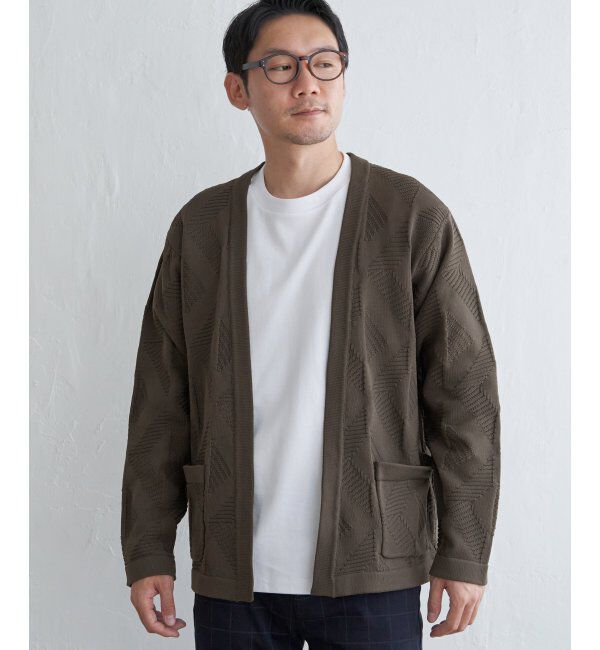 ikka「GOKU楽ニットジオメカーディガン」|その他|