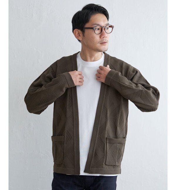 ikka「GOKU楽ニットジオメカーディガン」|その他|